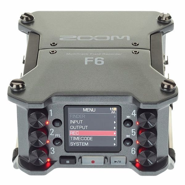 Zoom F6 Field Recorder, vue 2