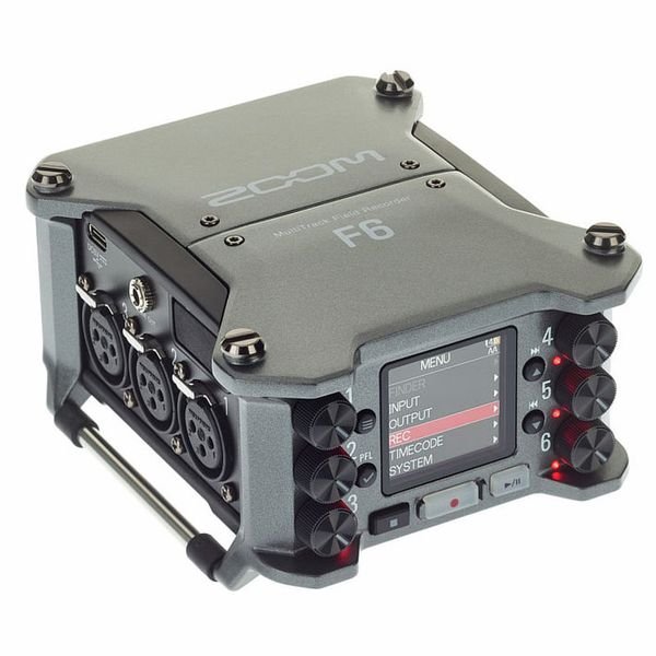 Zoom F6 Field Recorder, vue 3