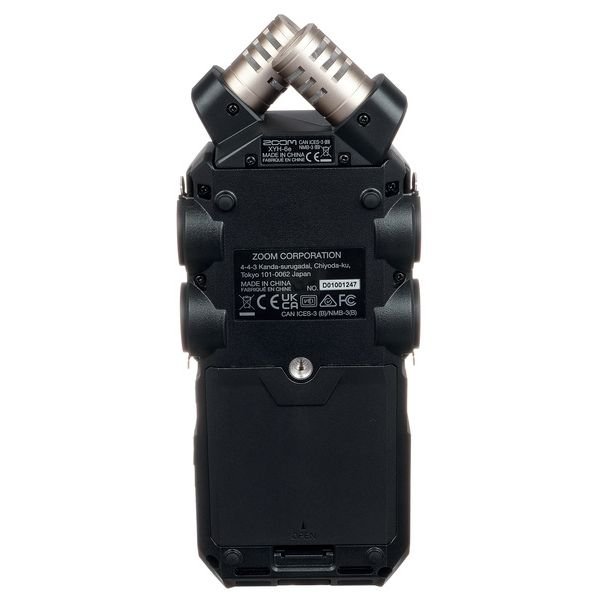 Zoom H6essential, vue 4