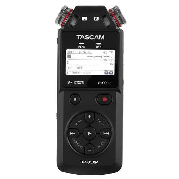 Tascam DR-05XP, vue 5