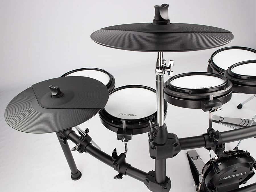 Batterie electronique Medeli MZ725 : pads et cymbales