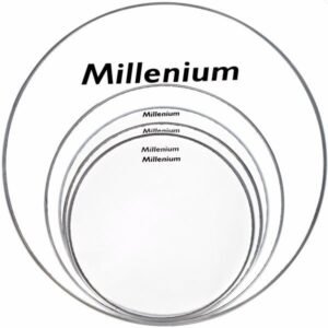 Millenium Drumheadpack 1 set de peaux complet simple pli