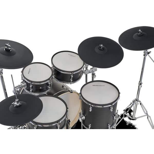 Futs a peaux maillees et cymbales du Millenium MPS-1500
