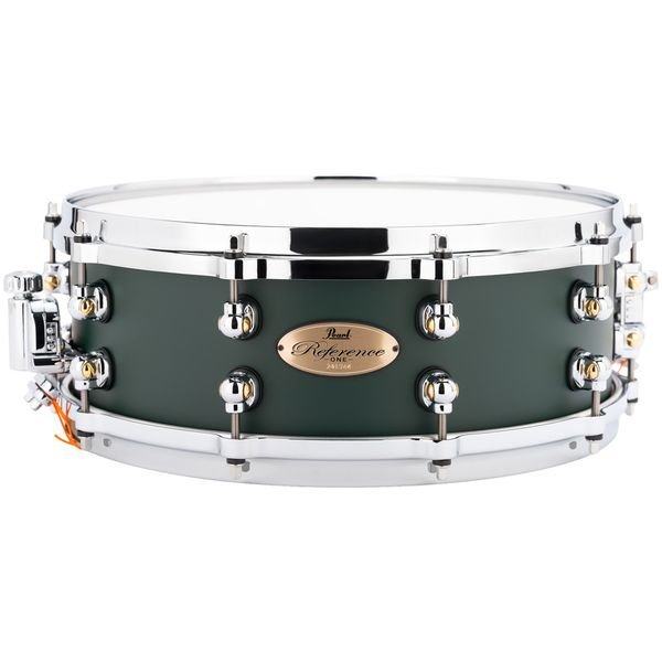 Pearl Reference One 14x5 Satin Racing Green vue de face