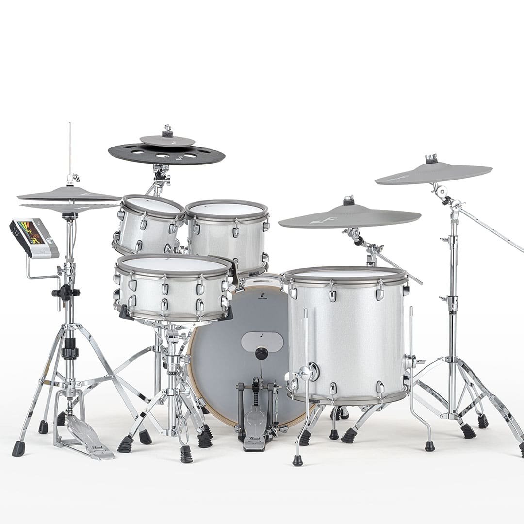Batterie électronique Efnote Aura 72 Modern Set jouée par un batteur