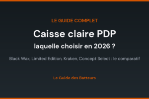 Visuel de couverture du guide complet des caisses claires PDP by DW