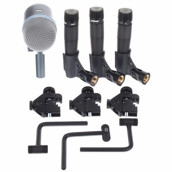 Shure DMK57-52 Drum Microphone Kit, vue 1 (photo Thomann)