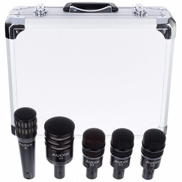 Audix DP5-A Drum Microphone Set, vue 1 (photo Thomann)