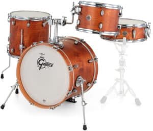 Batterie jazz Gretsch Catalina Club Jazz Satin Walnut Glaze, bop kit 18 pouces