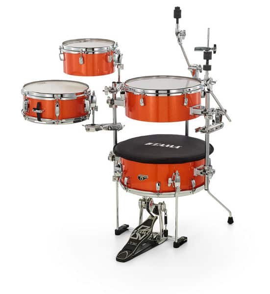 Batterie cocktail Tama Cocktail-JAM Kit Bright Orange Sparkle