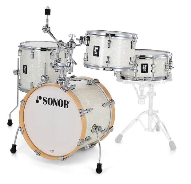 Batterie jazz Sonor AQ2 Bop Set White Pearl