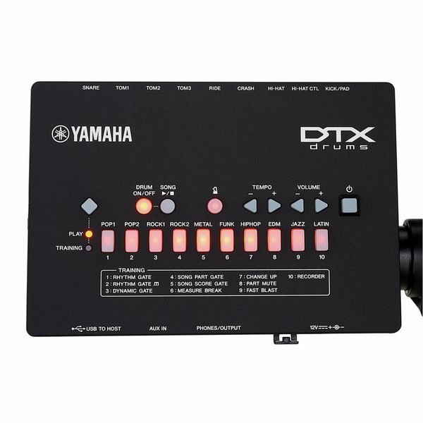 Yamaha DTX432K, vue 7