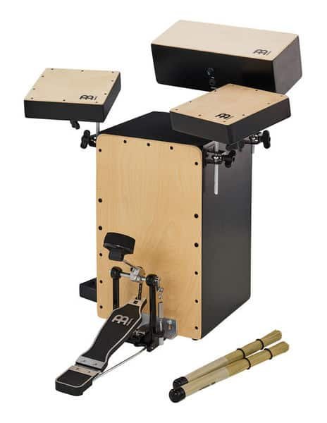 Meinl Cocktail Cajon Kit avec micros
