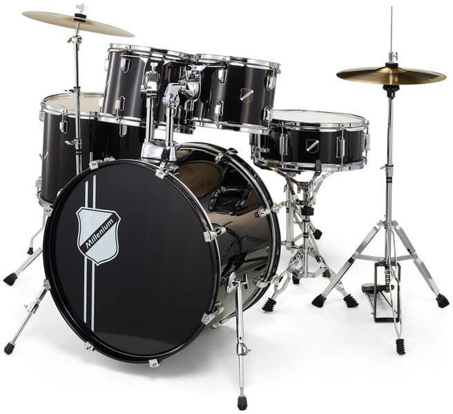 Millenium Focus 22 Drum Set noir