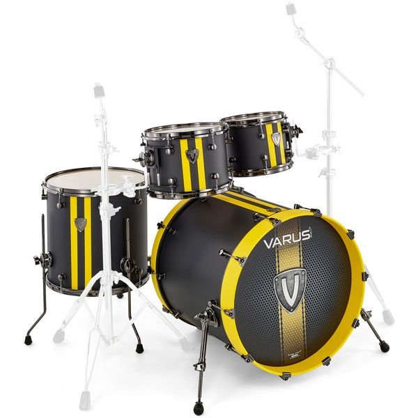 Varus Deluxe Maple Set Matte Black, vue 3