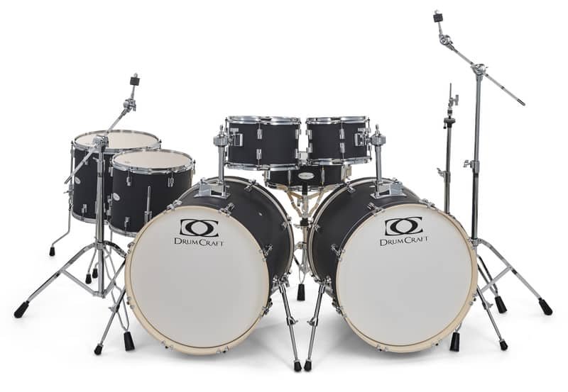 DrumCraft Series 3 Double Bass Set noir