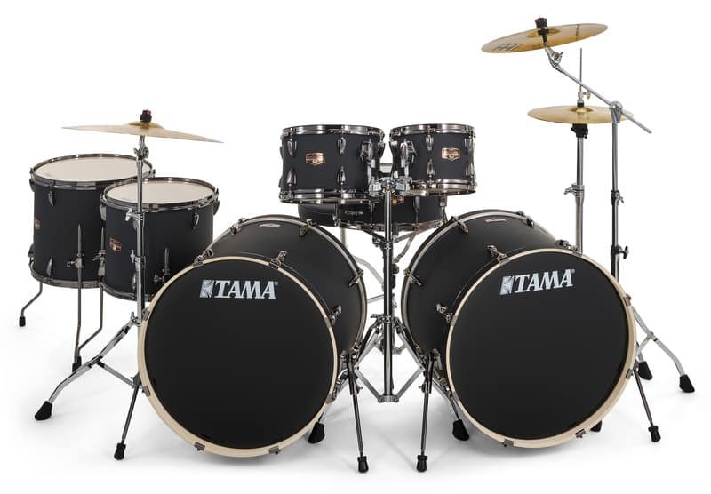 Tama Imperialstar Double Bass Set Blacked Out Black