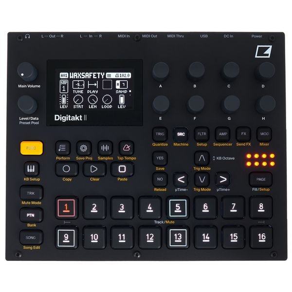 Elektron Digitakt II, vue 5