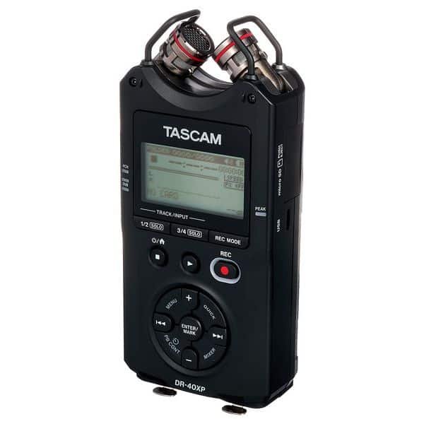 Tascam DR-40XP, vue 1 (photo Thomann)