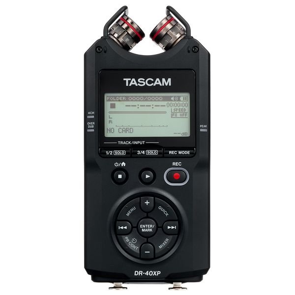 Tascam DR-40XP, vue 5
