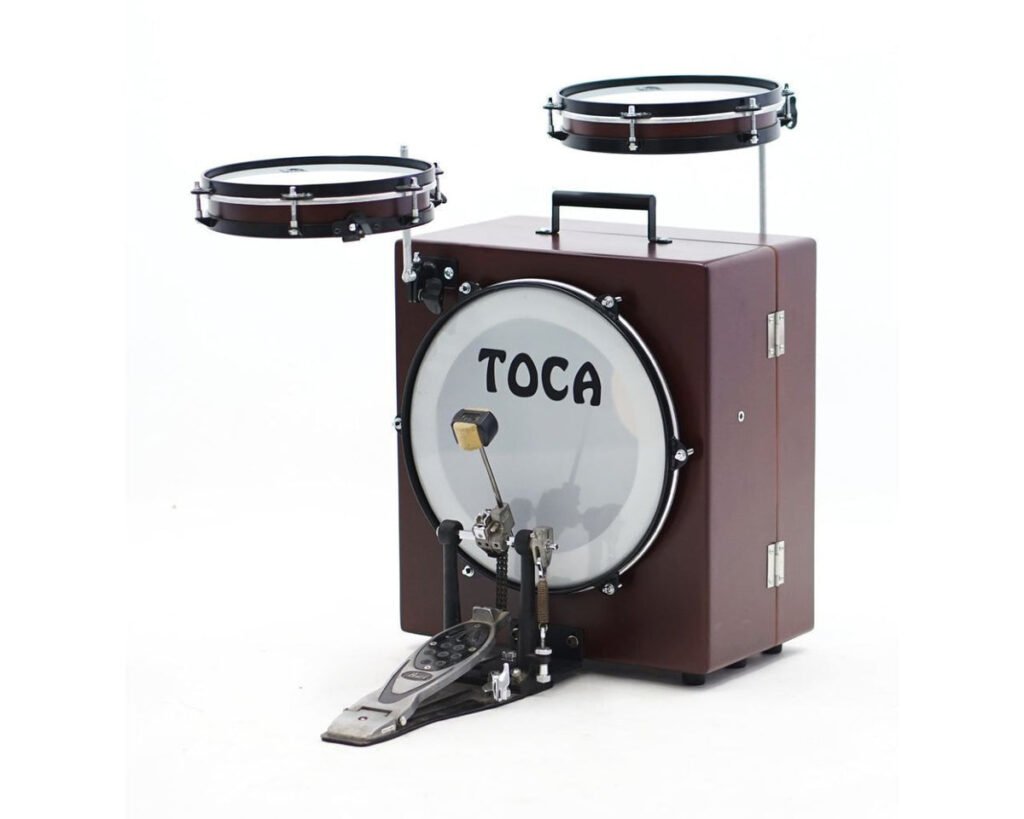 Toca KickBoxx Suitcase Drum Set : la batterie valise complĂšte