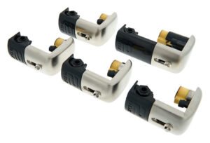 2box TrigIt Triggerset : les 4 triggers de caisse claire/tom et le trigger de grosse caisse