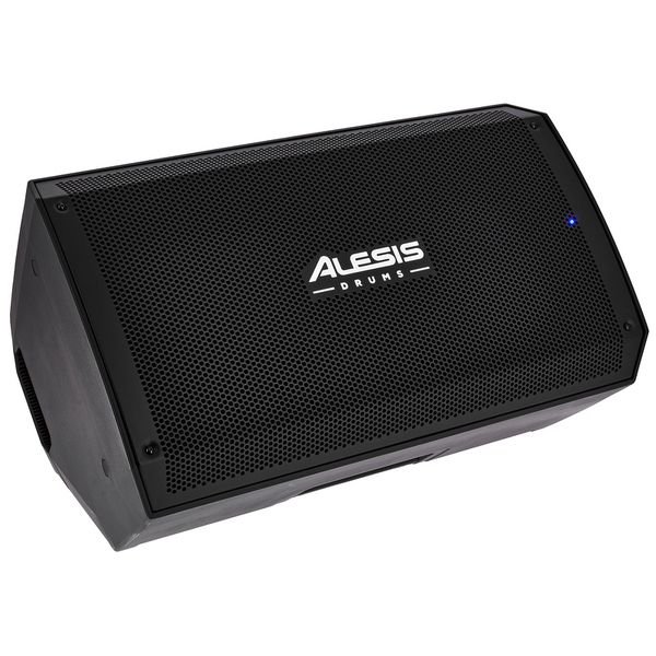 Alesis Strike Amp 12 MK2 vu de trois quarts en position wedge