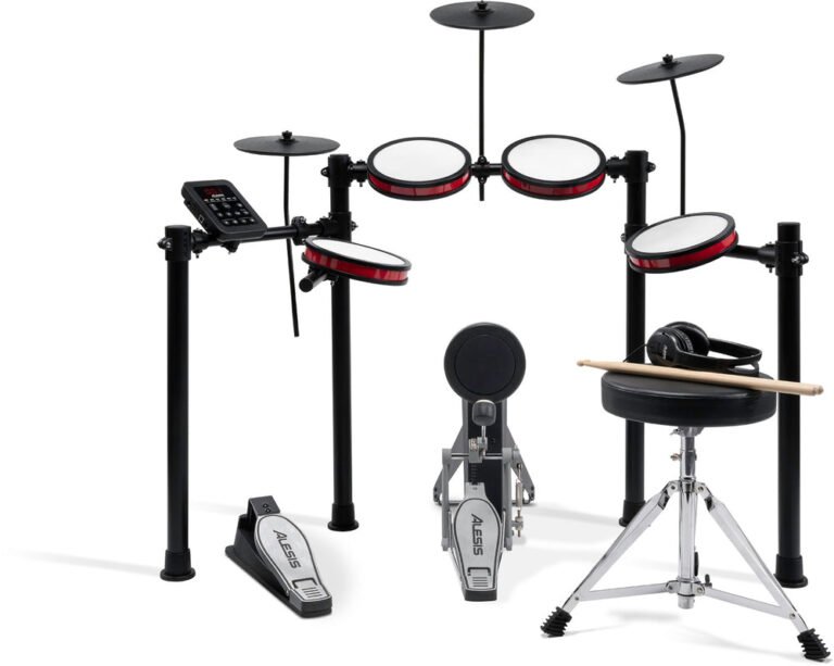 Alesis Turbo Pro Kit complète avec siège, casque et baguettes
