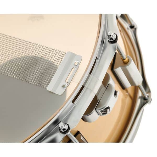 Vue arriere de la DrumCraft Bell Brass Snare
