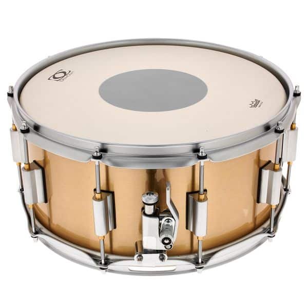 Detail du declencheur Nickelworks de la Bell Brass Snare