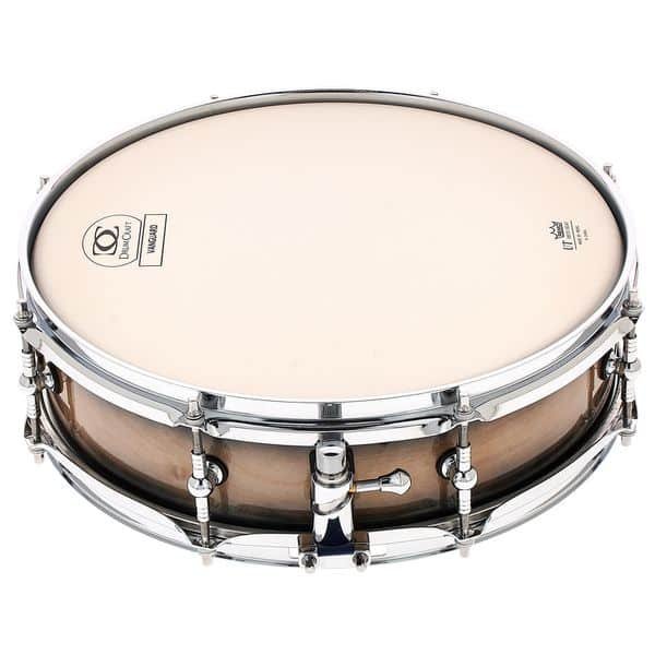 Vue de profil de la DrumCraft Vanguard Birch plate de 4 pouces