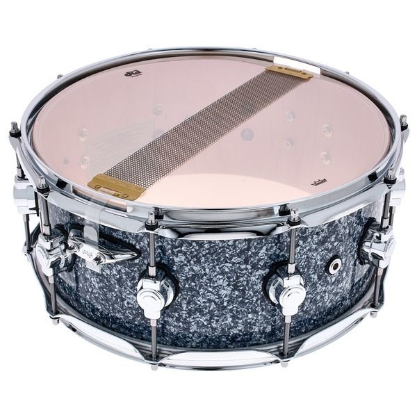 DW Design Snare 14x6 Blue Granite, vue 6