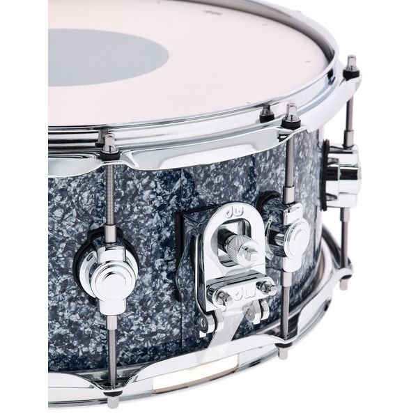 DW Design Snare 14x6 Blue Granite, vue 8