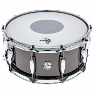 Gretsch Black Nickel over Steel 14x6,5, fut acier nickele noir