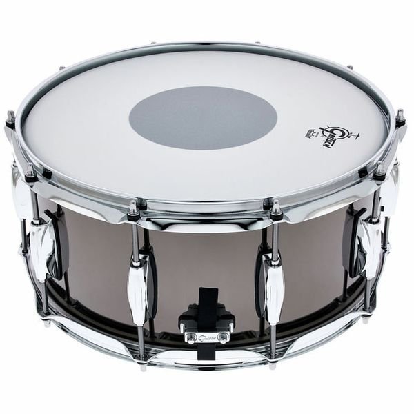 Detail du declencheur de la Gretsch Black Nickel over Steel