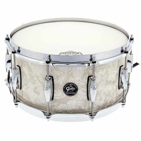 Gretsch Renown Maple 14x6,5 en finition Vintage Pearl