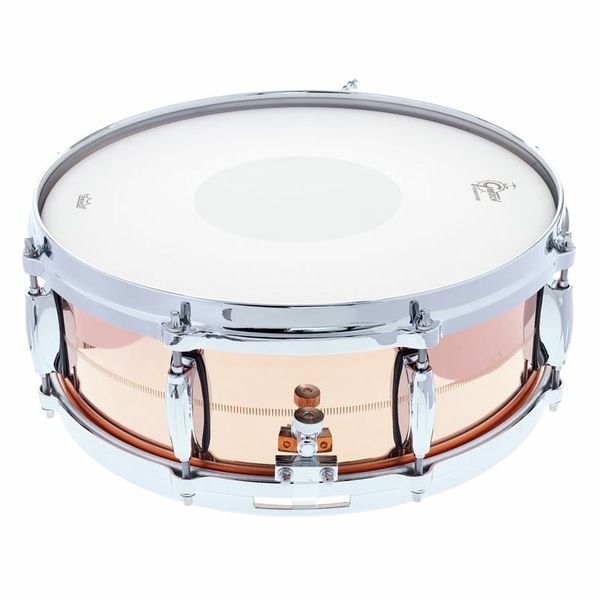 Vue de profil de la Gretsch USA Bronze 14x5