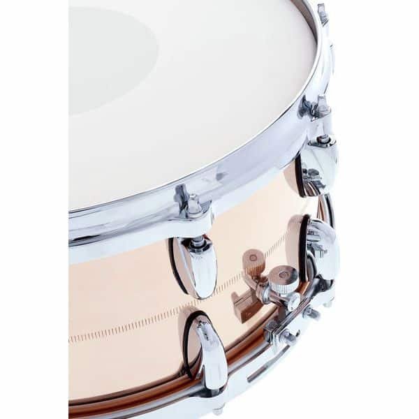 Bande mediane moletee du fut bronze de la Gretsch