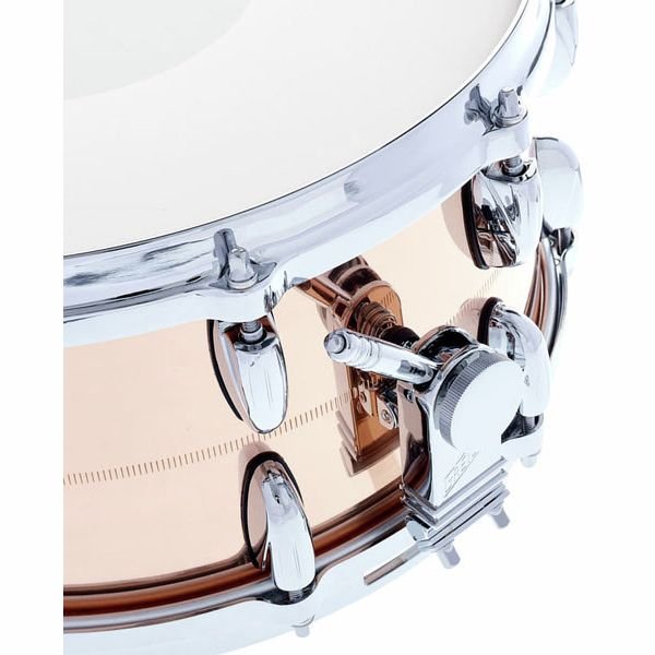 Vue de dessus de la Gretsch USA Bronze
