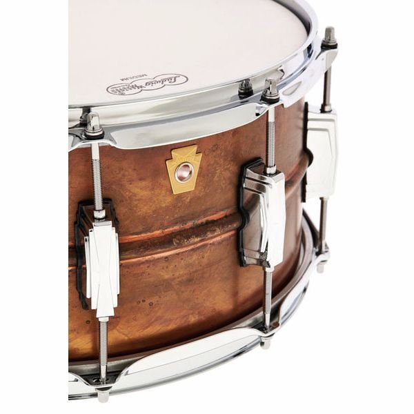 Badge Keystone de la Ludwig Raw Copper Phonic