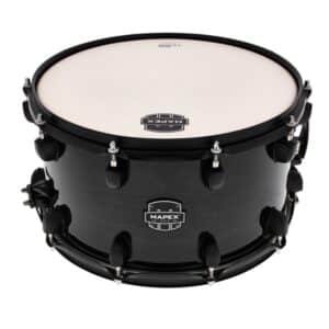 Mapex MPX Hybrid 14x8 finition Transparent Midnight Black avec accastillage noir