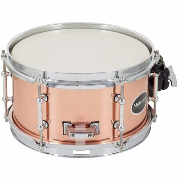 Vue de profil de la Millenium Copper Side Snare