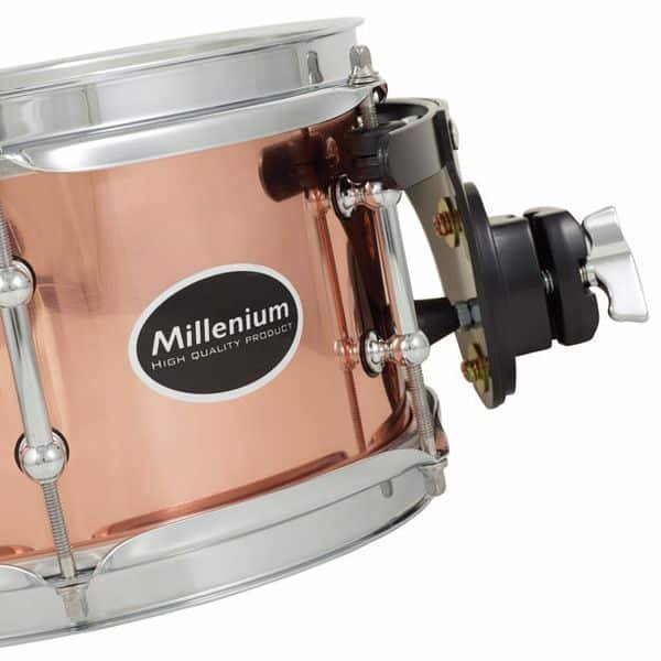 Vue de dessus de la Millenium Copper Side Snare