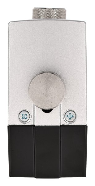 Dos d'un trigger Millenium : molette latérale de serrage sur le cercle et vis du boîtier