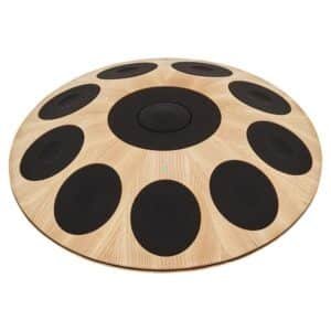 Neotone One : handpan numérique en frêne, 9 champs de tons