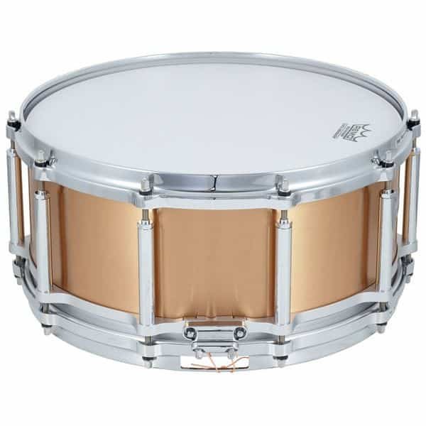 Vue de profil de la Pearl Free Floating Bronze et de ses anneaux FT-65