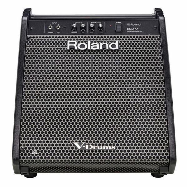 Roland PM-200 vu de face, grille et logo