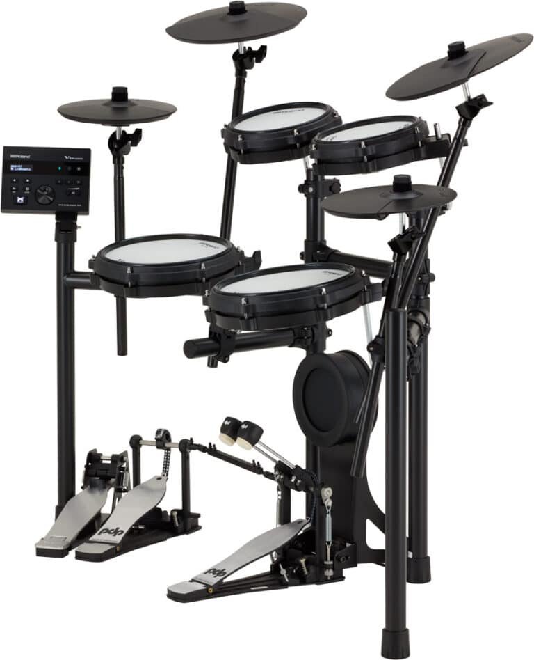 Roland TD-07KV2 : vue de côté (photo Roland)