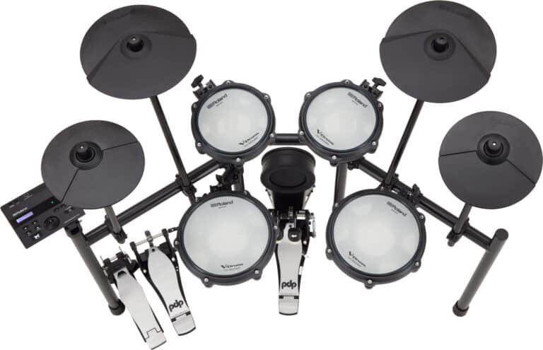 Roland TD-07KV2 : vue de dessus (photo Roland)