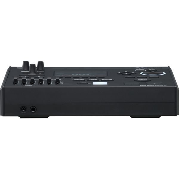 Roland V51 vu de face, groupe de faders et écran 4,3 pouces